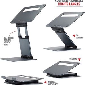 Adjustable laptop stand